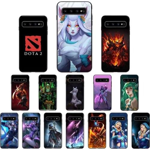 FHNBLJ GAME DOTA 2 Soft Phone Case Cover for Samsung Galaxy S6 S6edge Plus S7 S7edge S8 S9 S10 Plus S20
