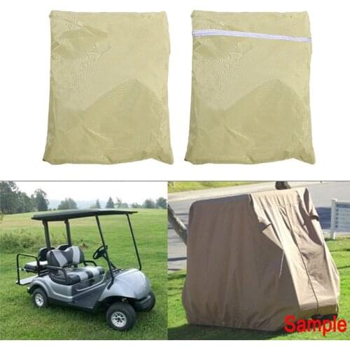 Durable Waterproof Durable 4 Passenger Golf Cart Cover Waterproof Golf Cart Cover Golf Accessories Car Roof Enclosure Rain Cover