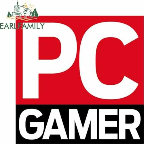 EARLFAMILY 13cm x 11.3cm for PC Gamer Car Sticker Vinyl Fine Waterproof Snowboard Window Decal Custom Printing Window Decoration