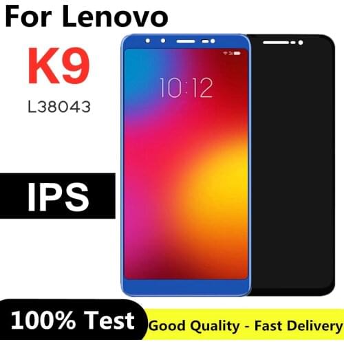 5.7" For Lenovo K9 L38043 LCD Display With Touch Screen Digitizer Sensor Glass Assembly Replacement For LENOVO K 9 k9 lcd