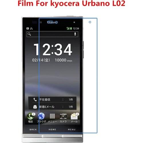 1/2/5/10 Pcs Ultra Thin Clear HD LCD Screen Protector Film With Cleaning Cloth Film For kyocera Urbano L02