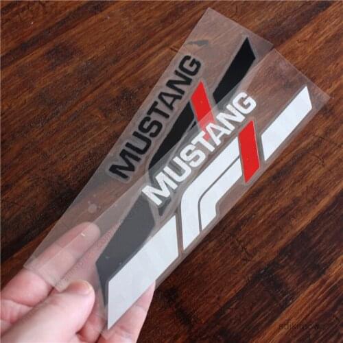 1pc F1 Winner Car Sports Decal Sticker Styling Window Door Bumper Decoration For ford Mustang accessories