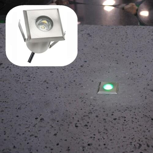 10pcs/Set Squared Shape Aluminum LED Park Light in Floor/Deck(Includes Power Supply/Connect cable/controller)