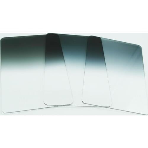 100*150mm Gradual gc nd2/4/8 nd2 nd4 nd8 Gray square Filter For cokin Z camera lens