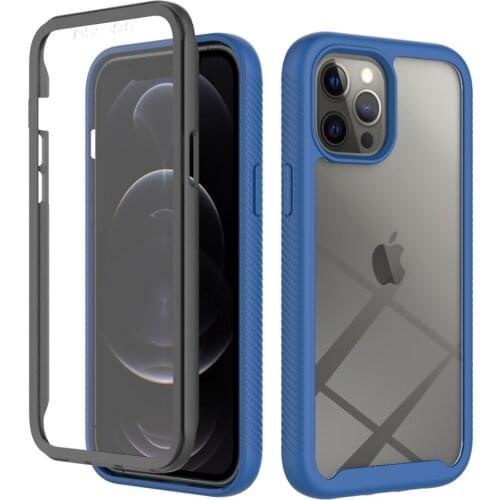 With PET Screen Acrylic PC Cover Non Slip TPU Bumper Fundas For iPhone13 iPhone 13 Mini Pro Max 13pro Case Shockproof Shell New