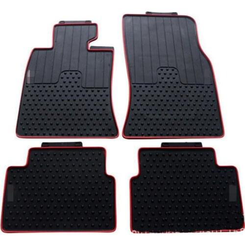 Car Rubber Mats Floor Mats Feet Pads Rugs For Mini Cooper Clubman R55 Left Hand Drive
