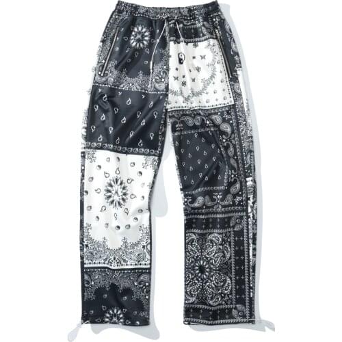 Bandana Paisly Printed Jogger Pants Sweatpants Cashew Flower Sweat Pants