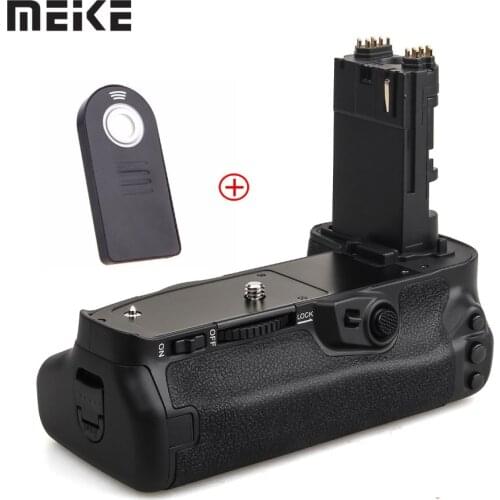Meike MK-5D4 Multi-Power Battery Grip Pack for Canon EOS 5D mark IV Camera as BG-E20 Replacement works with ES IR Remote