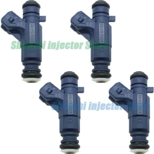 4pcs Fuel Injector Nozzle For Porsche Cayenne A Mercruiser 0280156101