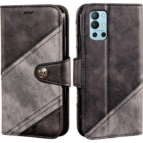 Flip Case For OnePlus 9R Book Leather Case Shockproof Bumper Flip Case For OnePlus 9R Cover