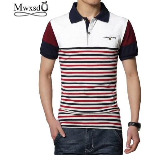 2019 summer mens slim fit polo shirts men stripe polo homme polo shirt brands camisa shirt