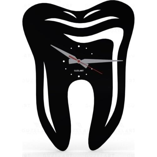 GüzelArt Dental Themed Wall Clock is an ideal gift for Dental Clinics. Dentists and Dental Surgeon can buy watches as gifts
