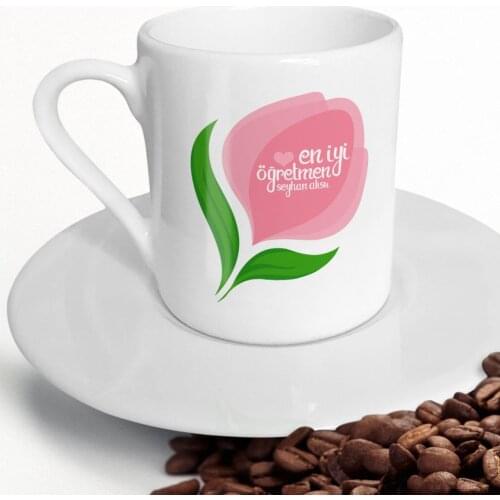 Personalized Best Teacher Turkish coffee Fincanı-14