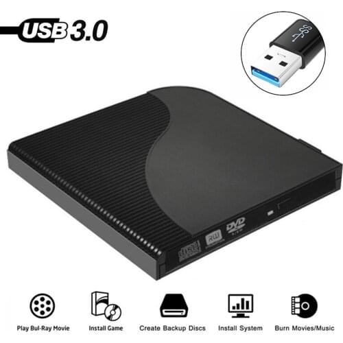 USB 3.0 DVD Drive Portatil DVD Floppy Drive Odd External Dvd Drive ROM Player Writer Rewriter Burner for iMac/MacBook/ Laptop