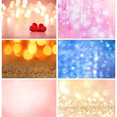 SHUOZHIKE Vinyl Custom Photography Backdrops Prop Glitter Facula Light Spot Theme Photography Background 21318TTU-16