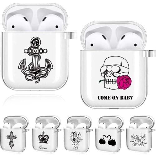 Silicone Case for Apple AirPods 1st / 2nd Generation Dust-proof Scratch Resistant Earphone Case