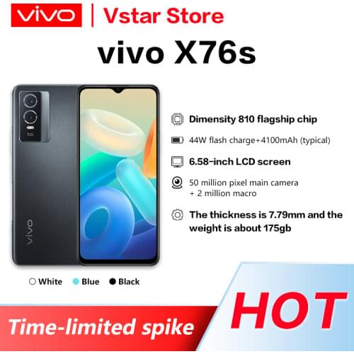 Original VIVO Y73s 5G SmartPhone 6.44 inch 6GB 128GB MTK 720 Octa Core Android 10 Face unlock GPS Cellphone Google Play