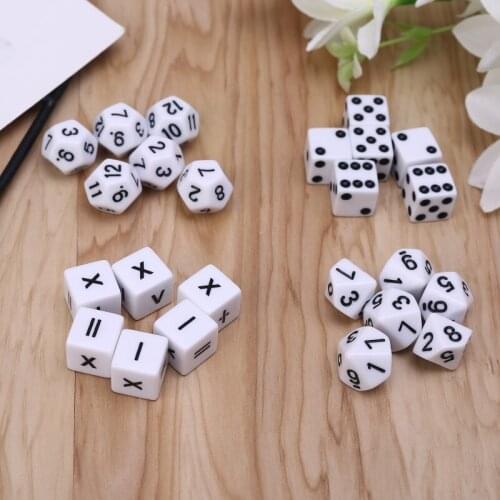 U7EF Addition Subtraction Multiplication Division Symbol Dice Score Recognition Baby Arithmetic Math Teaching