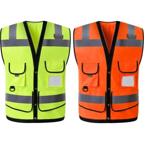 High Visibility Safety Vest, Neon, 2 Sizes 2 Colors for Choose