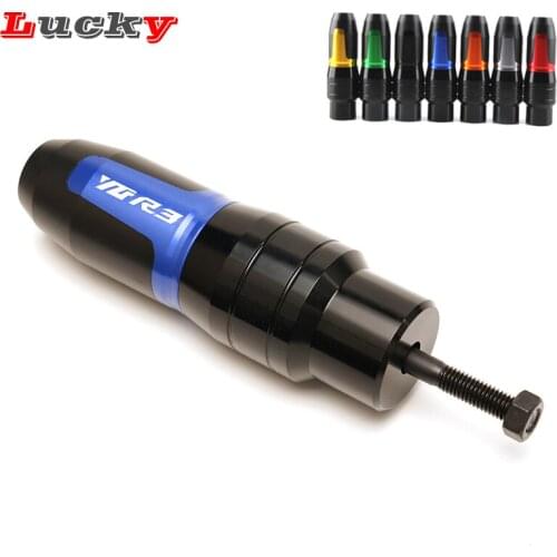 Falling Protection For Yamaha YZF R3 YZF-R3 Motorcycle CNC Accessoires Crash Pads Exhaust Sliders Crash Protector With logo