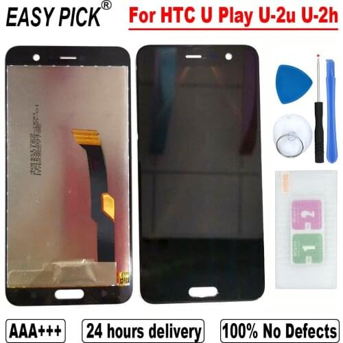 For HTC U Play U-2u U-2h LCD Display Touch Screen Digitizer Assembly Free tools repairs part For HTC Alpine LCD Screen