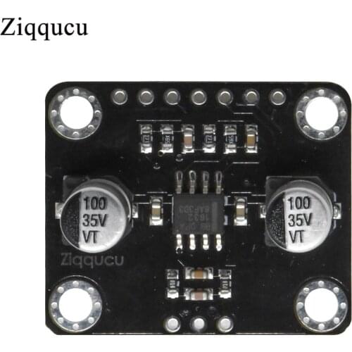 Ziqqucu OPA1632 Fully-Differential Audio Operational Amplifier Board ADC Driver Module Minimizes Common Mode Noise Interference