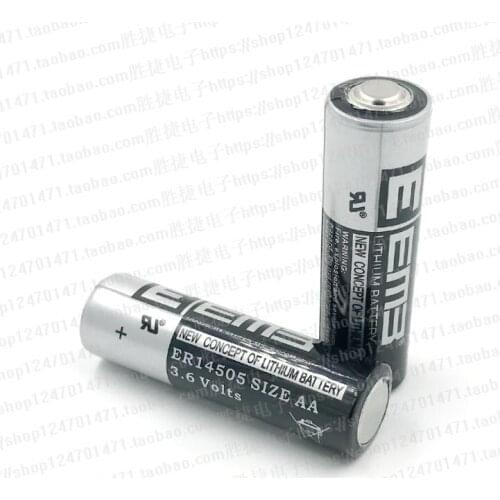 1PCS/lot EEMB ER14505 AA 3.6V 2400mAh Lithium Battery Brand New,Patrolling rod lithium battery PLC instrument battery