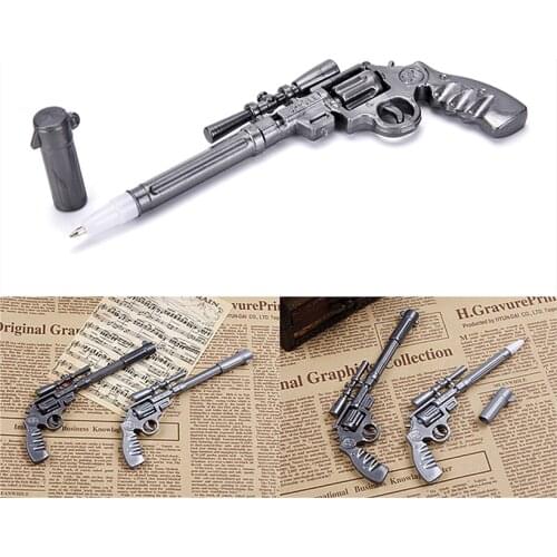 1PC Roscoe Fiveshooter Gun Ballpoint Pen Novelty Stationery Cute Funny Rollerball Pen School Supplies Hot Sale