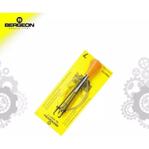 Bergeon 30671-7 for hand remover that removers hands without touching the dial curved dials ,movement without dials watch tools