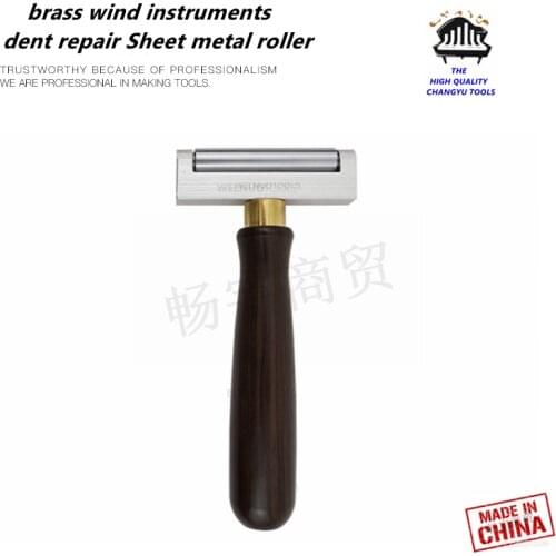 Wind instrument dent repair tools Sheet metal roller Saxophone trumpet trombone French horn tube mouth repair tool