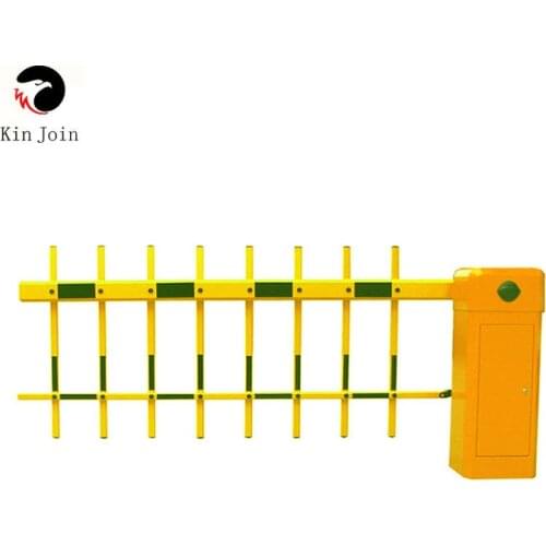 KinJoin Intelligent Three Fence Arm Traffic Barrier Gate