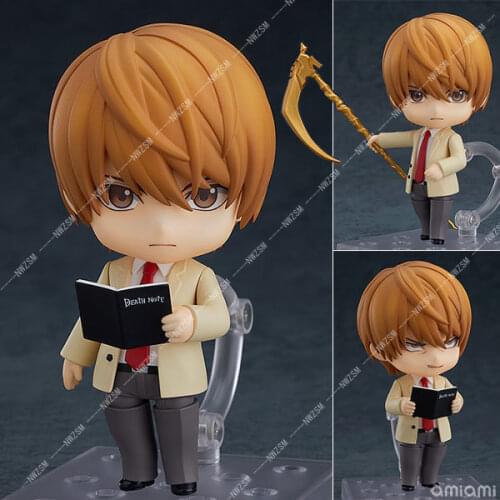 DEATH NOTEYagami Light 2.0 Removable face doll Q version doll boxed figure gift
