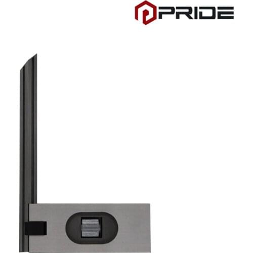 Adjustable Square 125x8x8mm Precision Adjustable Hair Square Angle Measuring Tools Goniometer