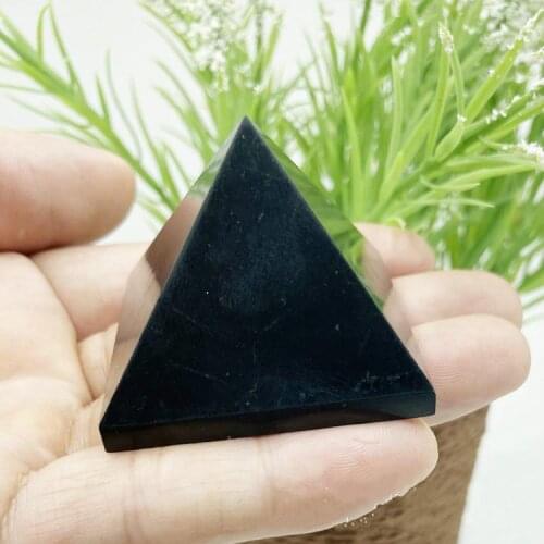 Russian Shungite pyramid energy stone
