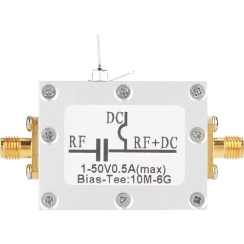 Broadband Radio Frequency Microwave Coaxial Bias10MHz-6GHz Bias Tee 10MHz-6GHz