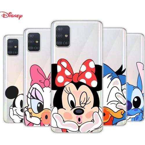 Diseny Lovely Minnie For Samsung Galaxy A01 A11 A12 A22 A21S A31 A41 A42 A51 A71 A32 A52 A72 A02S Silicone Phone Case