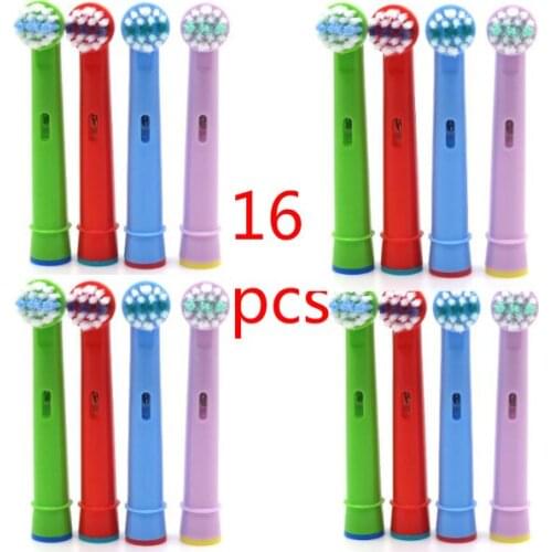 16pcs/4 packs Replacement Electric Toothbrush Heads Electric Tooth Brush Hygiene Care Clean 1004