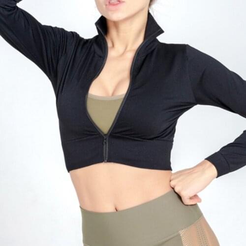 Fitness Sportswear Women coat T Shirt Sport Suit Yoga Shirts Top Quick-Dry Running Shirt Gym Clothes Sport Shirt sexy longsleeve