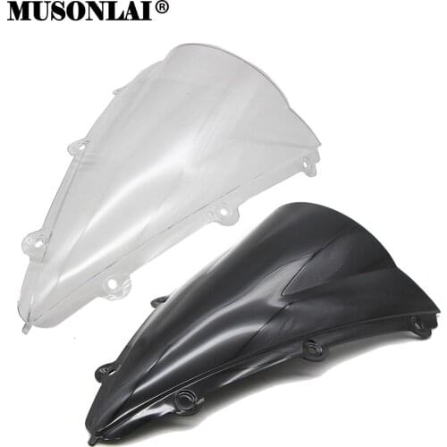 Motorcycle Windscreen Windshield Airflow Wind Deflector For Yamaha YZF-R1 R1 2004 2005 2006