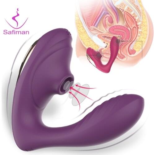 Vagina Sucking Vibrator 10 Speeds Vibrating Sucker Oral Sex Suction Clitoris Stimulator Erotic Sex Toy for Women Sexual Wellness