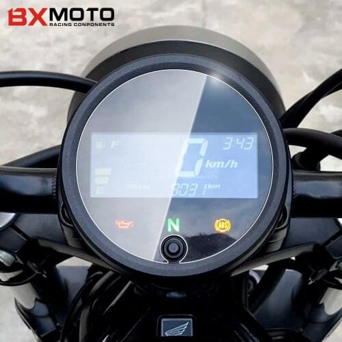 Motorcycle Cluster Scratch Protection Film Screen Protector Accessories For Honda Rebel 500CMX250 CMX500 Rebel250 2017-2019