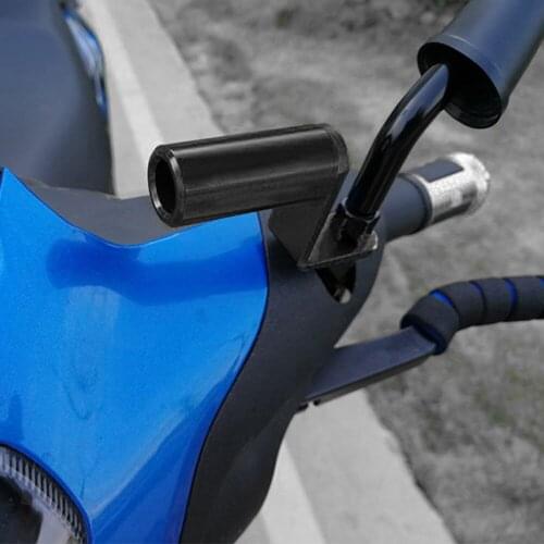 Motorcycle Refit Headlight Rear View Mirror Holder Mobile Phone Charger Bracket