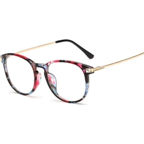 Women men Round Glasses frame Female Brand Designer gafas De Sol Spectacle Plain Glasses Gafas eyeglasses eyewear for women men