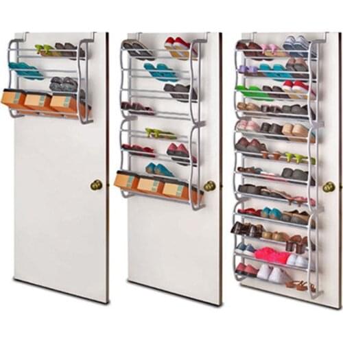 12/8/4 Layers Shoe Rack Wall-mounted Storage Shoe Rack Bookshelf Storage Saves Space Home Furniture Shoe Organizer Shoe Holder