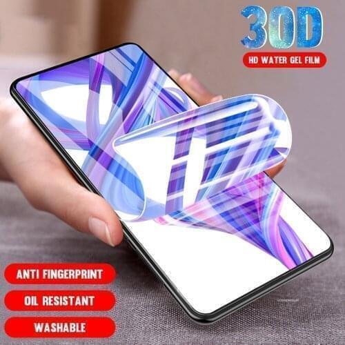 35D Full Cover For Motorola Moto G8 Plus G8 G 8 Play Screen Protector Hydrogel Film Protective Film Not tempered Glass