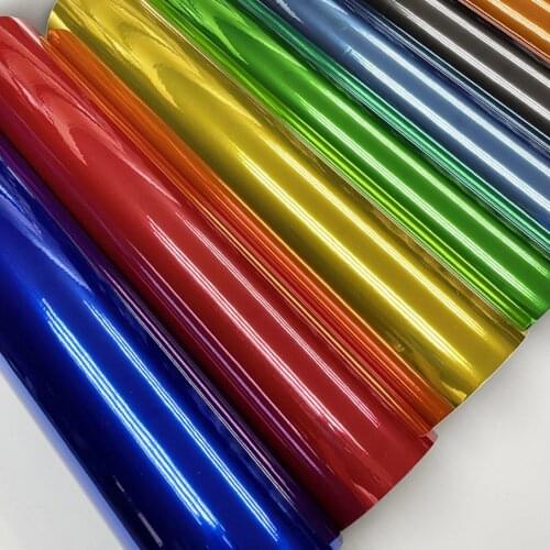 50cm*600cm Chrome Mirror Vinyl Wrap Film Car Sticker Decal DIY Car Bike Motor Body Cover Wrapping Film Automobiles Accessories