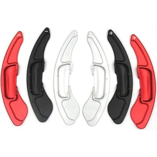 2pcs/lot Aluminum Car Steering Wheel Shift Paddles Shifter For Mazda 3 6 CX-5 CX-4 Atenza Axela