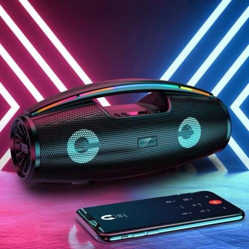 BKK portable karaoke bluetooth speaker TWS outdoor card speaker home theater subwoofer radio with microphone support TF player