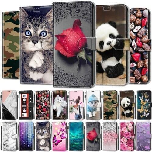 Wallet Flip Cover For Xiaomi Poco M3 Pro 5G Xiomi M3 PocoM3 Pro Creative Painted Pattern Magnetic Hasp Leather Case Etui Capa