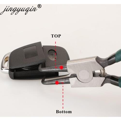 Jingyuqin 7Inch Car Remote Control Key Case Disassembling Locksmith Tools Auto Keyless Circlip Snap Ring Pliers Repair Tool